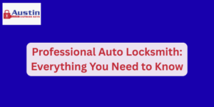 Professional Auto Locksmith